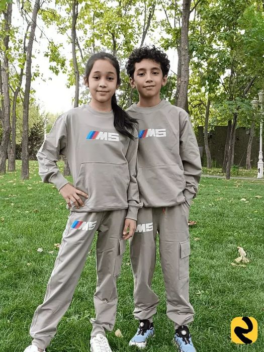 O'gil bolalar va Qizlar uchun sviter, BMW print bilan, UNISEX