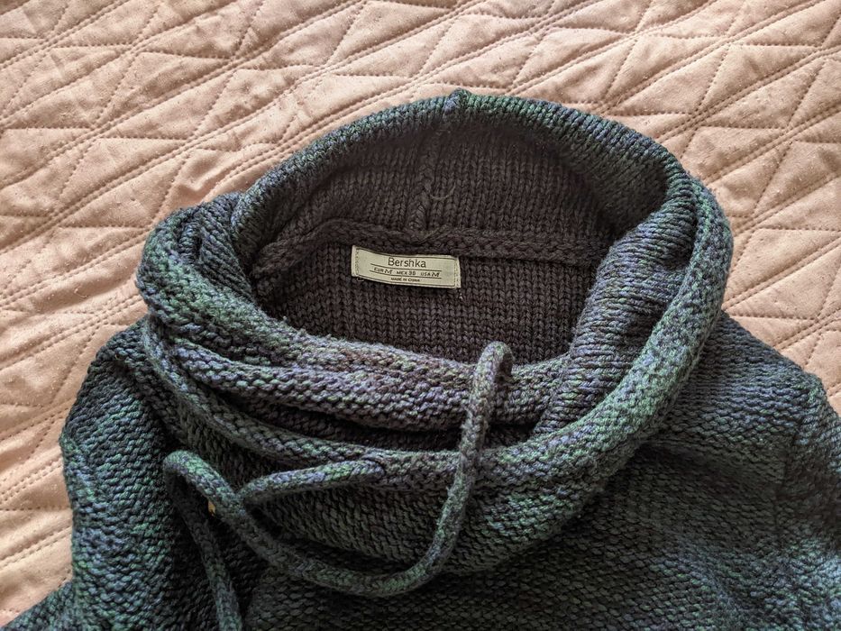 Мъжки плетен пуловер Bershka размер М