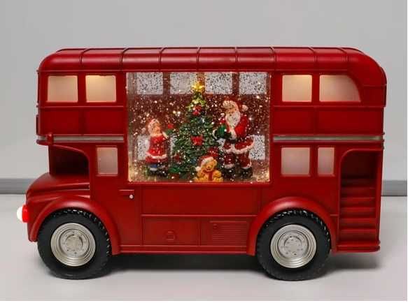 Налична коледна декорация, фенери -светещи, музика, сняг в течност