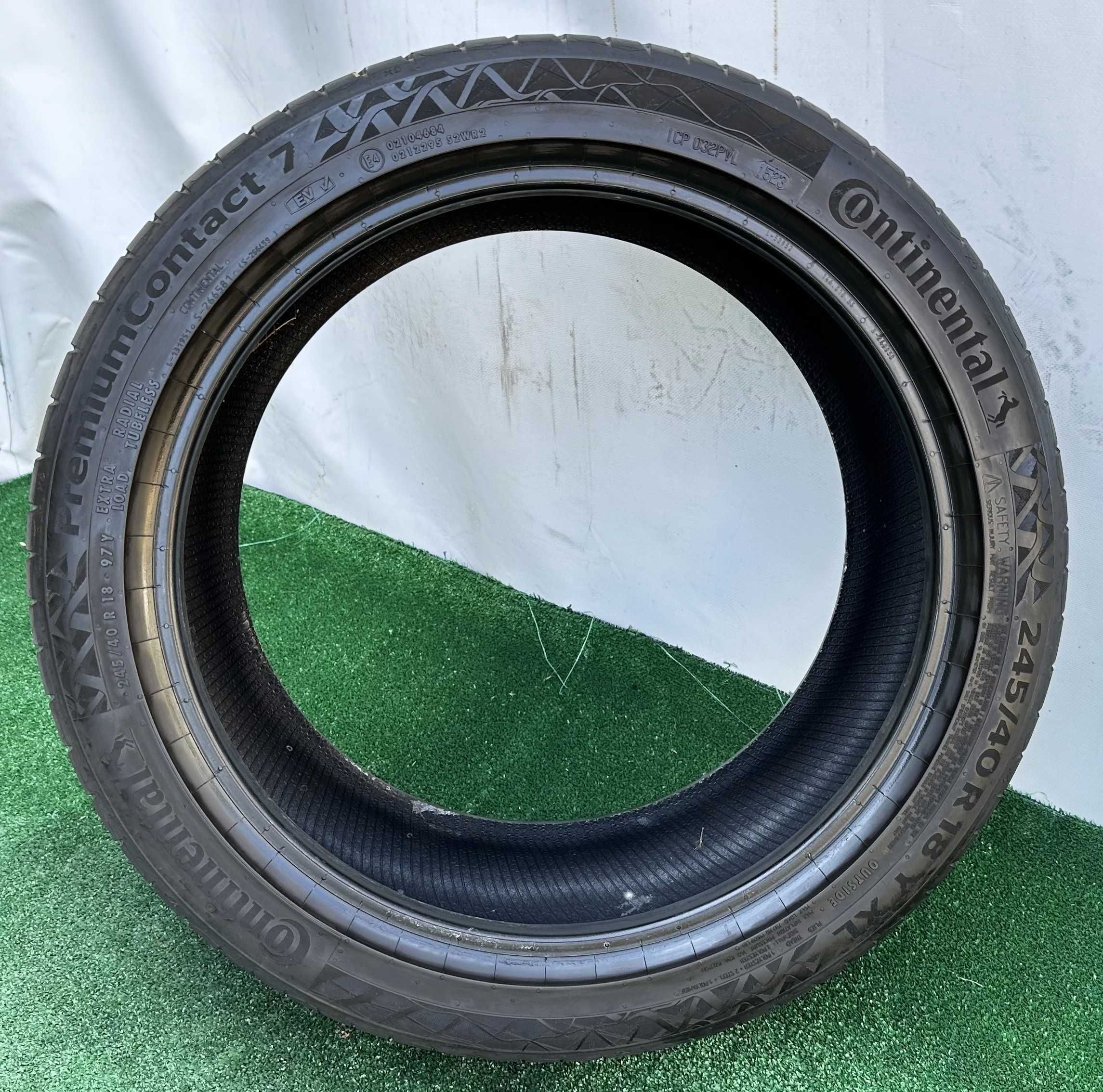 1бр 245/40r18 CONTINENTAL PremiumContact 7 лятна