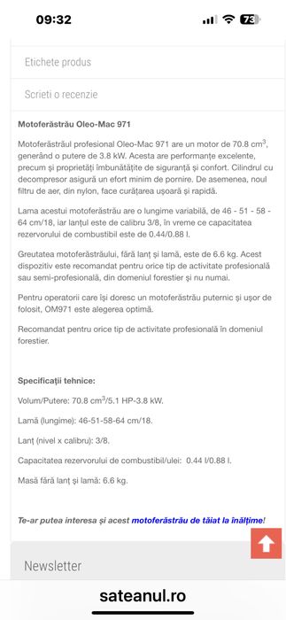 Vand drujba oleomac 971