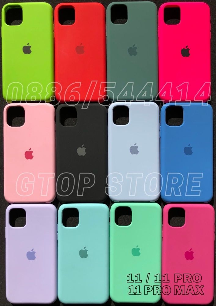 Силиконов кейс iPhone 7/8 7/8 Plus X Xs Xr Xs Max iPhone 11 11 Pro Max