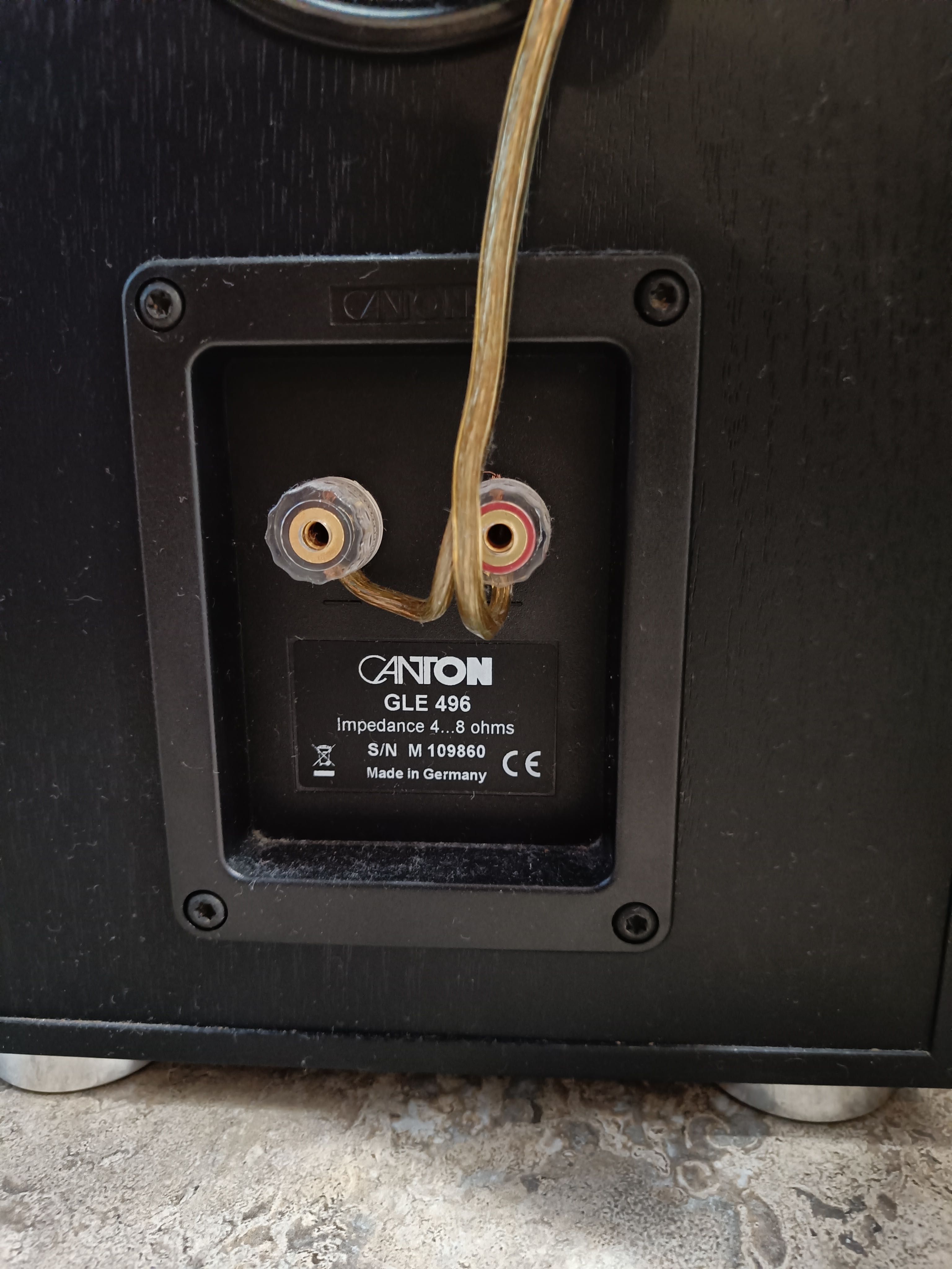 Boxe podea Canton GLE 496