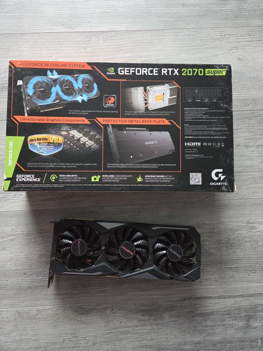 RTX 2070 super  WINDFORCE OC 3X 8G