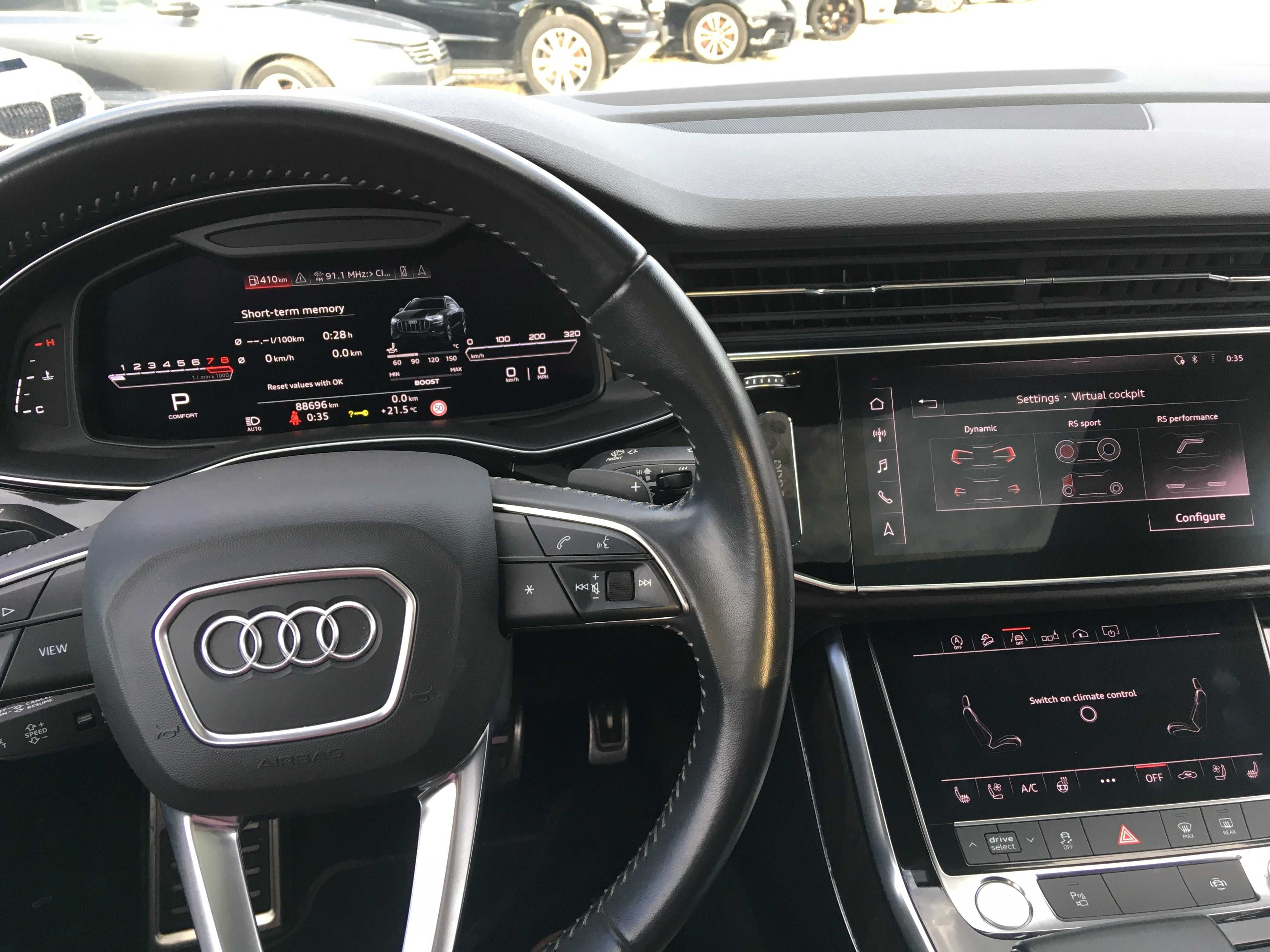 Audi Gen Активиране Спортен Sport Cockpit Виртуално Спортно Оформление