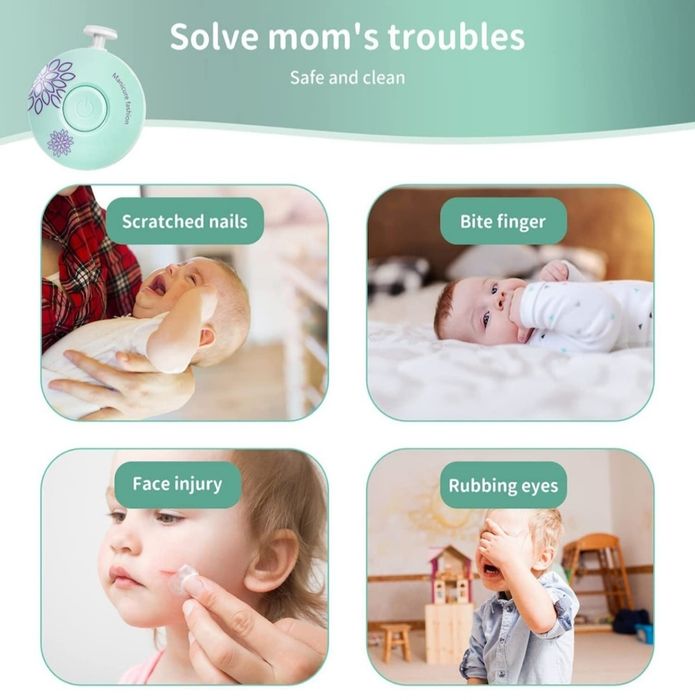 Бебешка пила за нокти