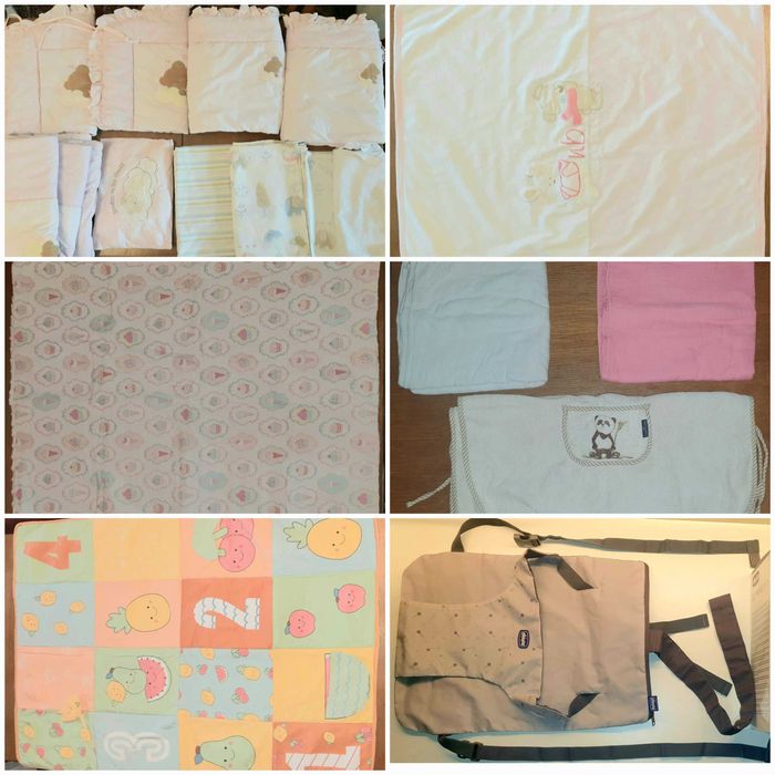 Бебешки одеала, обиклоници, хавлия, килимче за игра, пелени