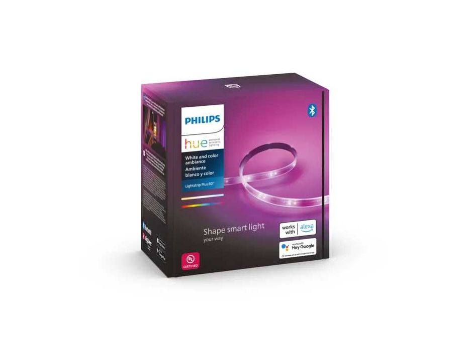 Philips Hue White and Colour Ambient Lightstrip Plus LED 20W - 2 метра