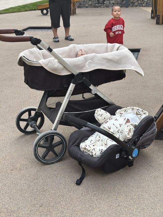 коляска трансформер 3в1 Tomix Sunny