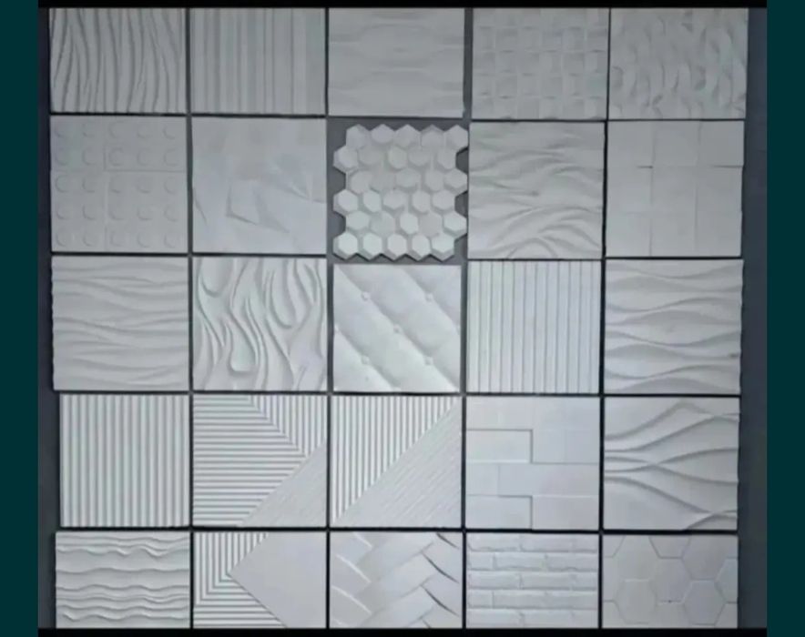 Гипсовые 3 Д панели в ассортименте