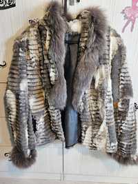 Дамско палто-естествена кожа