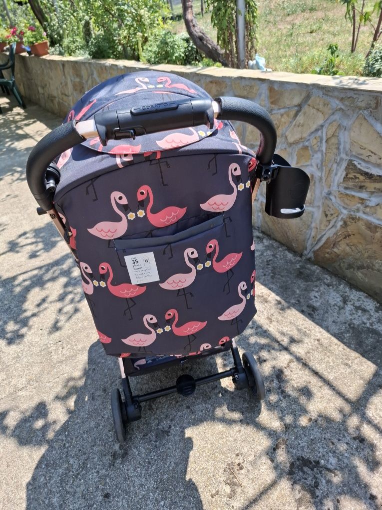 Детска лятна количка -Cosatto Woosh 3 flamingo