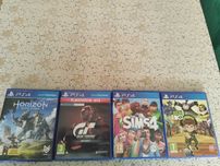 Продавам 4 бр. игри за Playstation 4