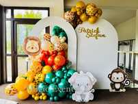 Decor personalizat - fum greu - decor cristelnita