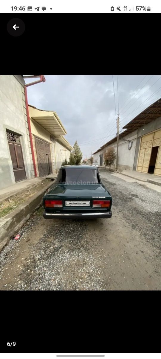 Vaz 2107 sotiladi