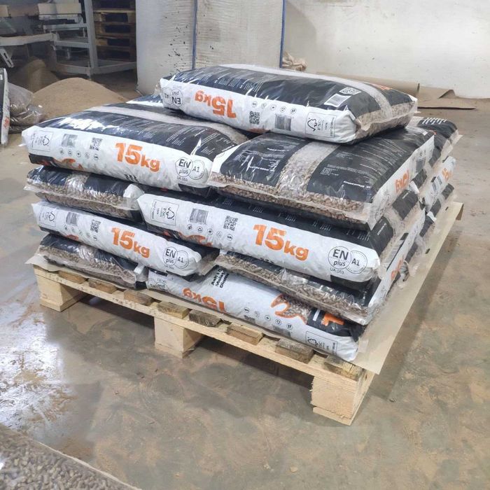 Peleti A1 EnPlus WOOD Pellet Premium BRAD livrare in toata Romania