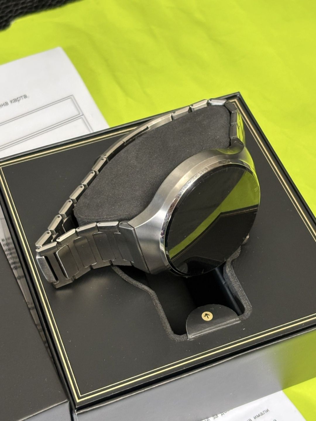 48mm HUAWEI WATCH 4 PRO Yettel Гаранция Август 2025 г. Titanium