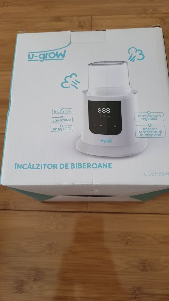 Incalzitor sterilizator de biberoane 3 in 1 U-Grow