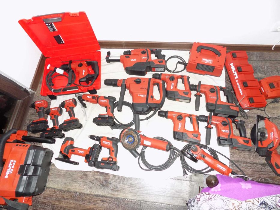 Hilti SCM 22-A , SID 6-22 ,VC 5-22 , TE 6/4 ,SD 5000, SJT6-22 , AG 125
