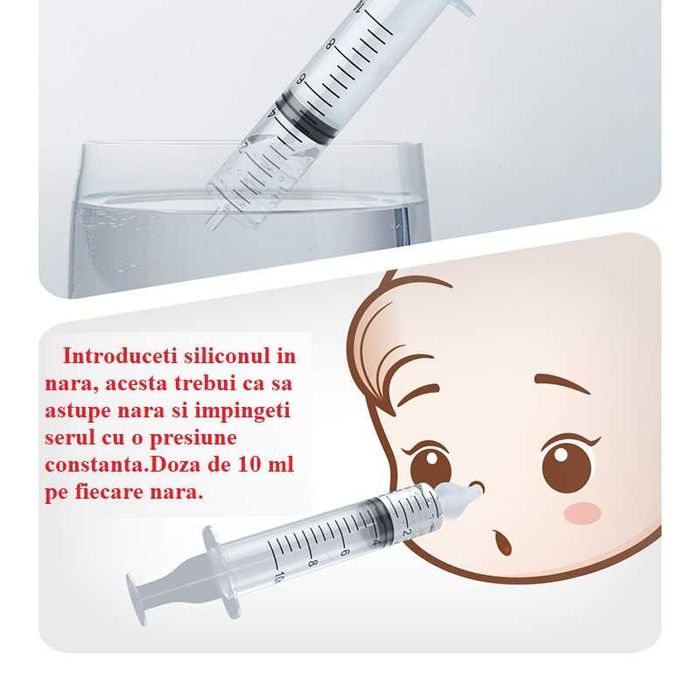 Seringa Lavaj stoc limitat (Curatarea nasului bebelusului mucozitati)