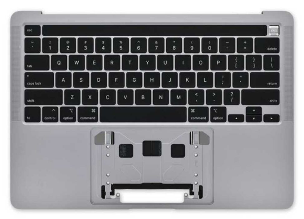 topcase tastatura macbook pro A2251 2020 complet spacegray