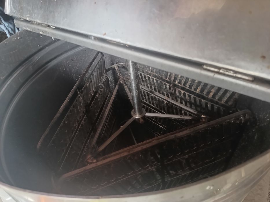 Centrifuga inox + 4 lazi stupi