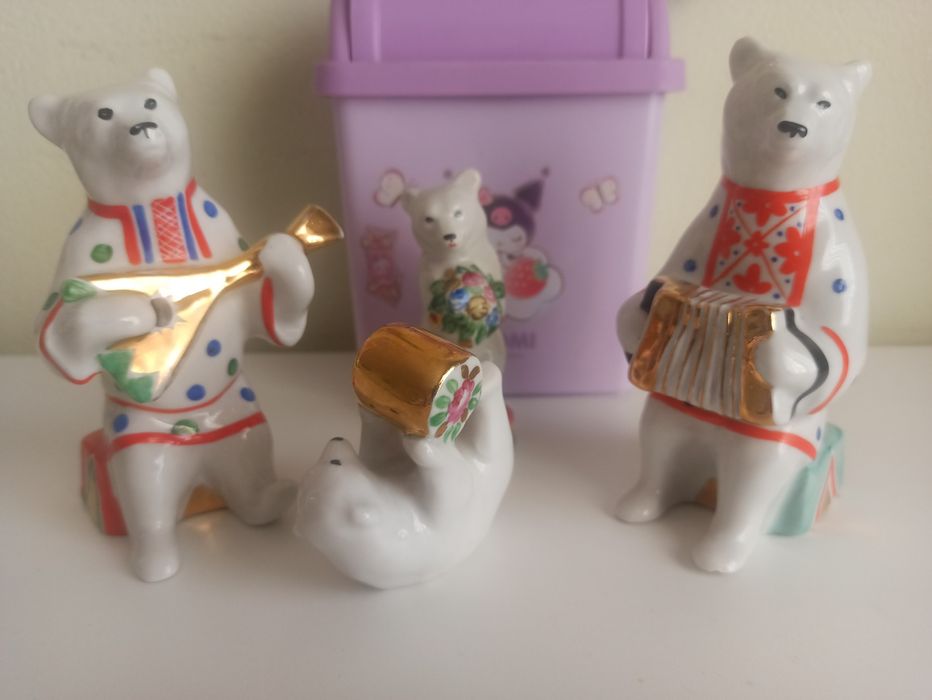 Мишки советского периода музыканты