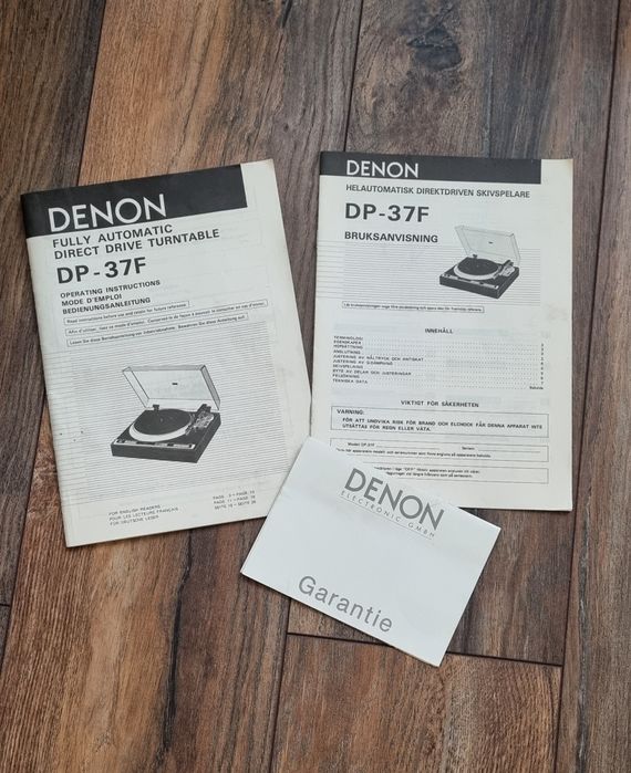 Denon DP-37F pickup audiofil