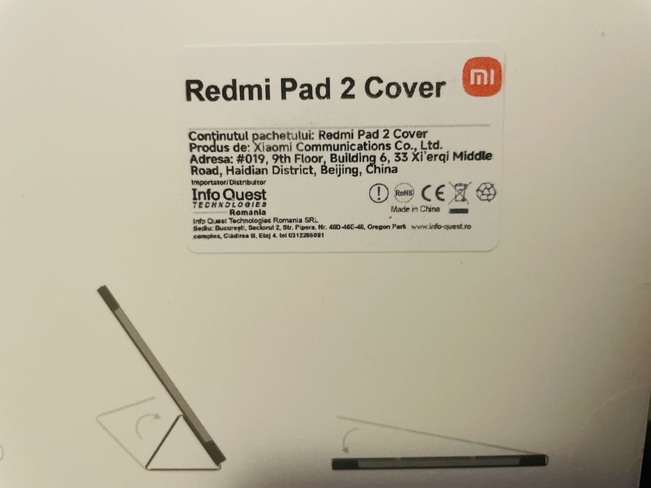 Husa / Carcasa - Xiaomi Redmi Pad 2 Cover Gray