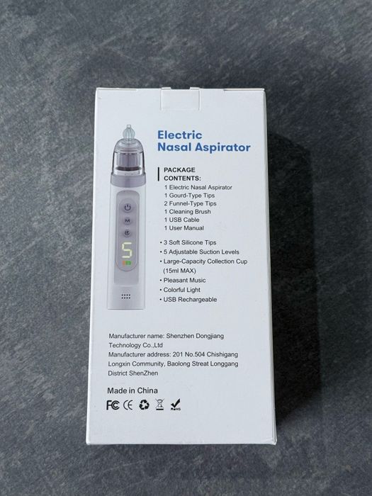 Aspirator nazal electric