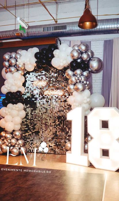 Decor Arcada BALOANE 18 ANI / Photocorner / Decor baloane Majorat