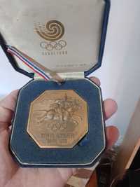 Медал,плакет от олимпиадата в Сеул 1988