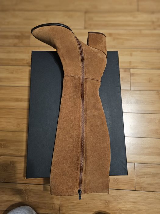 Cizme damă piele intoarsă