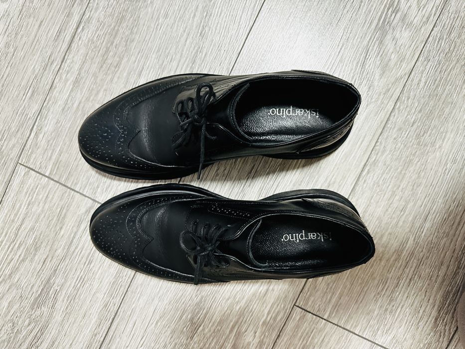 Pantofi piele naturala