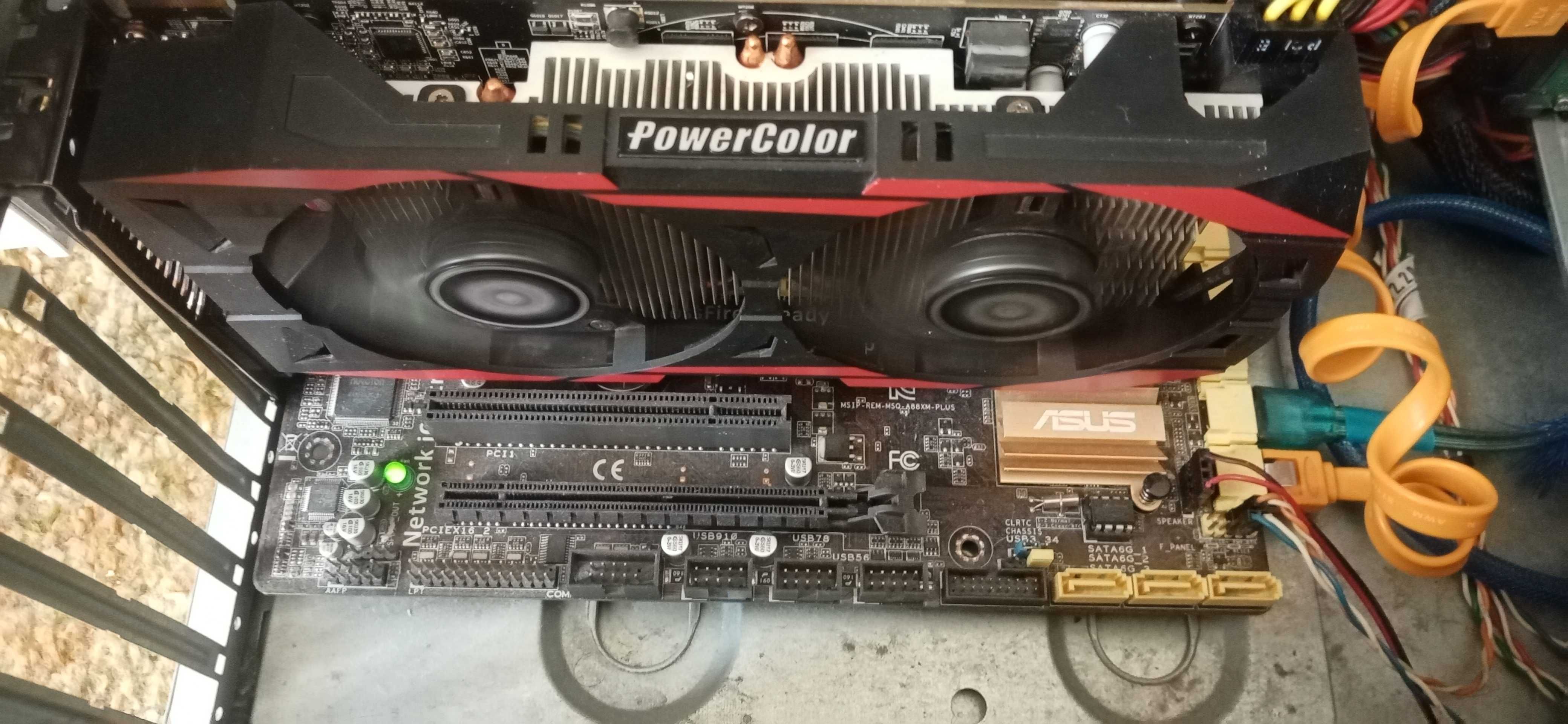 Продaвам Видео карта powercolor r7 370 2gb