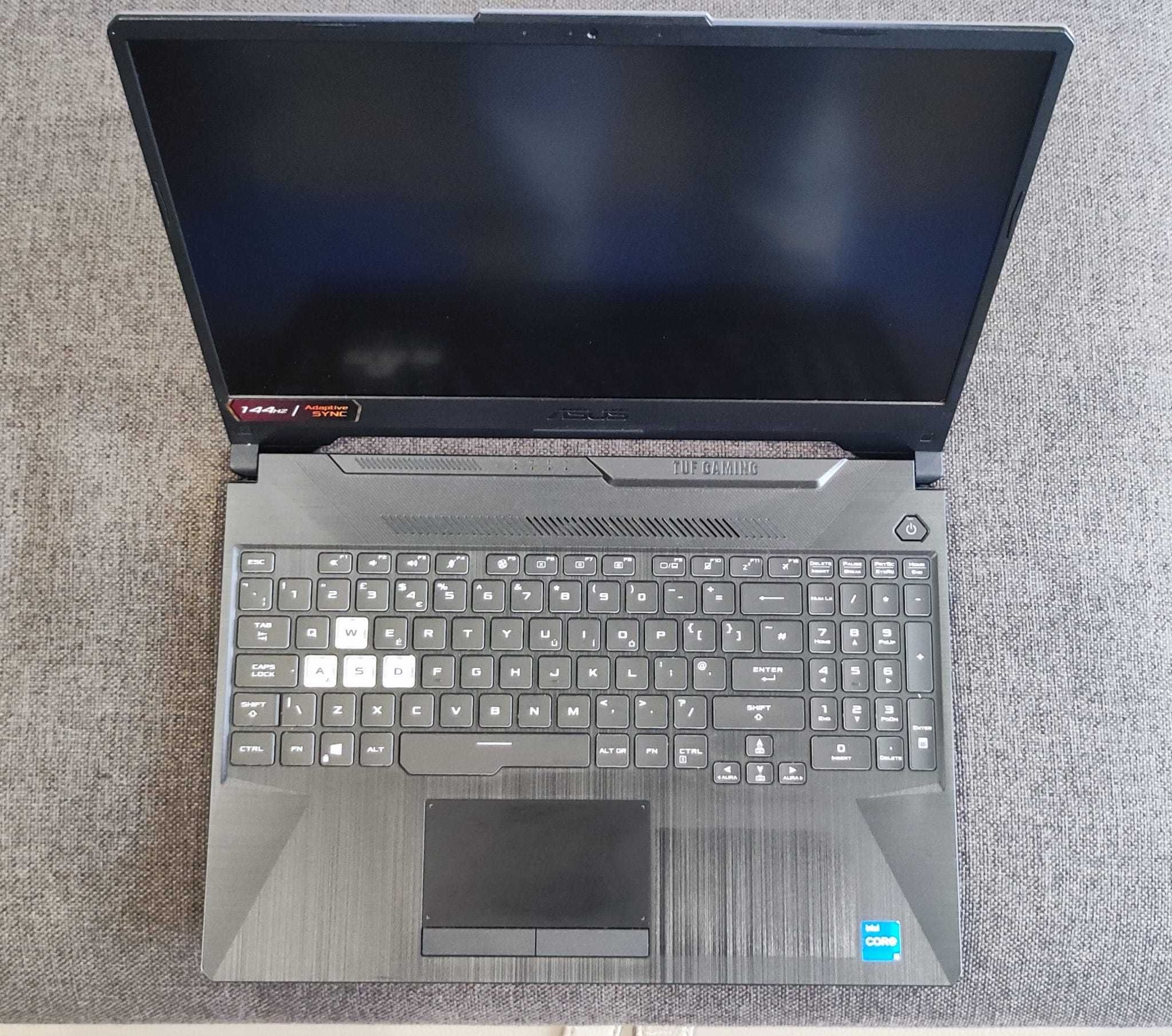 Defect Gaming Asus TUF F15 RTX 3050 512Tb 16Gb i5 11400h Nvidia