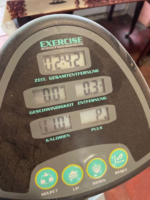 Bicicleta medicinală exerciții