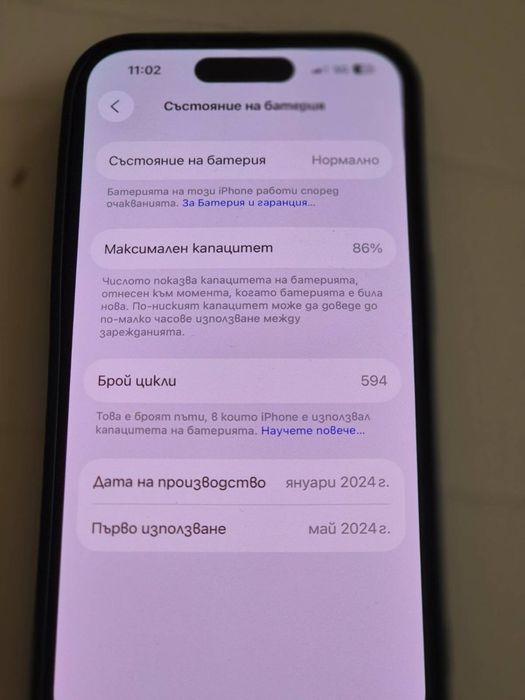 Продавам IPhone 15 Pro-Без забележка,като чисто нов!
