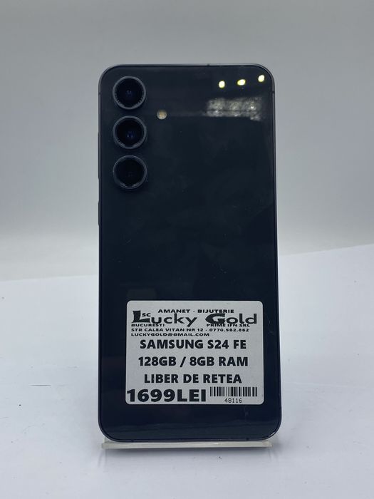 Samsung S24 Fe 128 Gb 8 Gb Ram / Garantie / Factura #48116