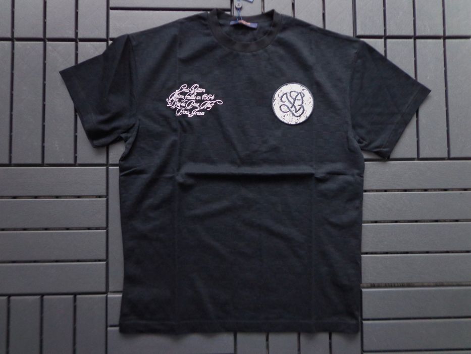 Мъжка тениска Louis Vuitton logo cotton t shirts