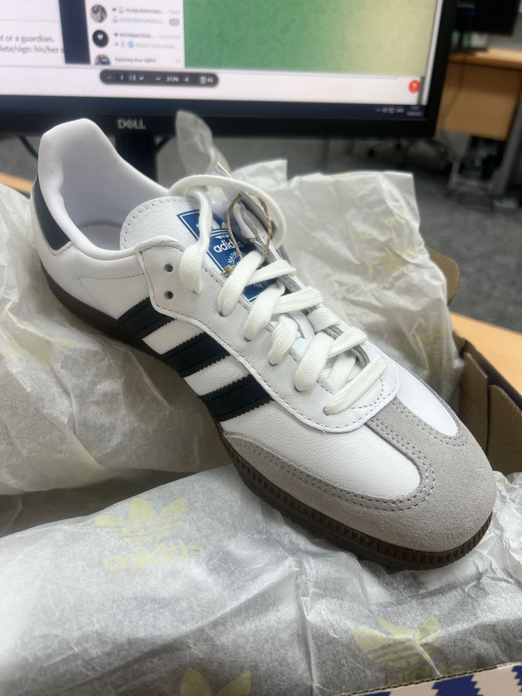 Adidas Samba OG — унисекс, оригинал из Германии