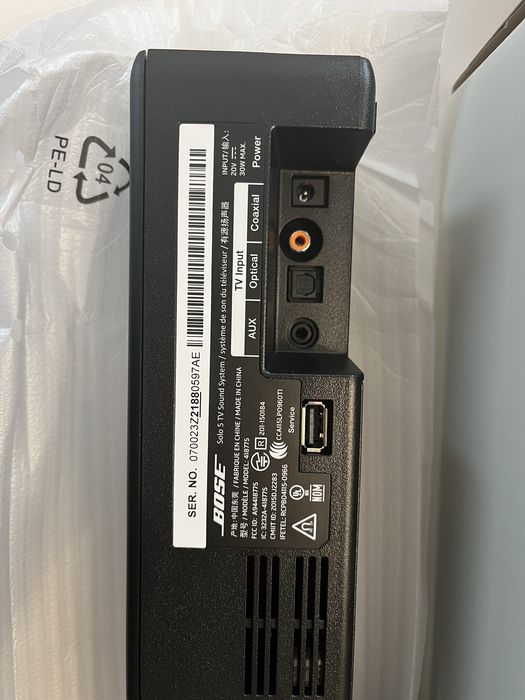 Soundbar Bose Solo 5