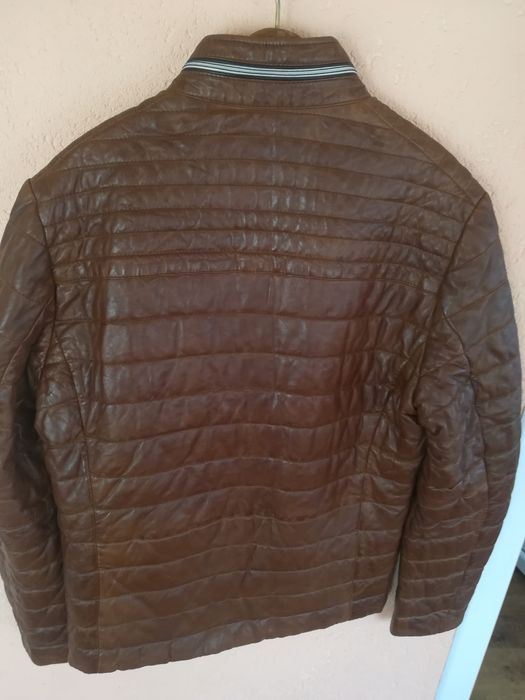 Geaca piele bărbați Milestone mărimea 48