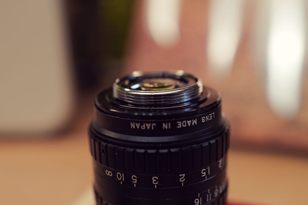 Obiectiv foto 25mm F 0.85 Tarcus C mount Japan