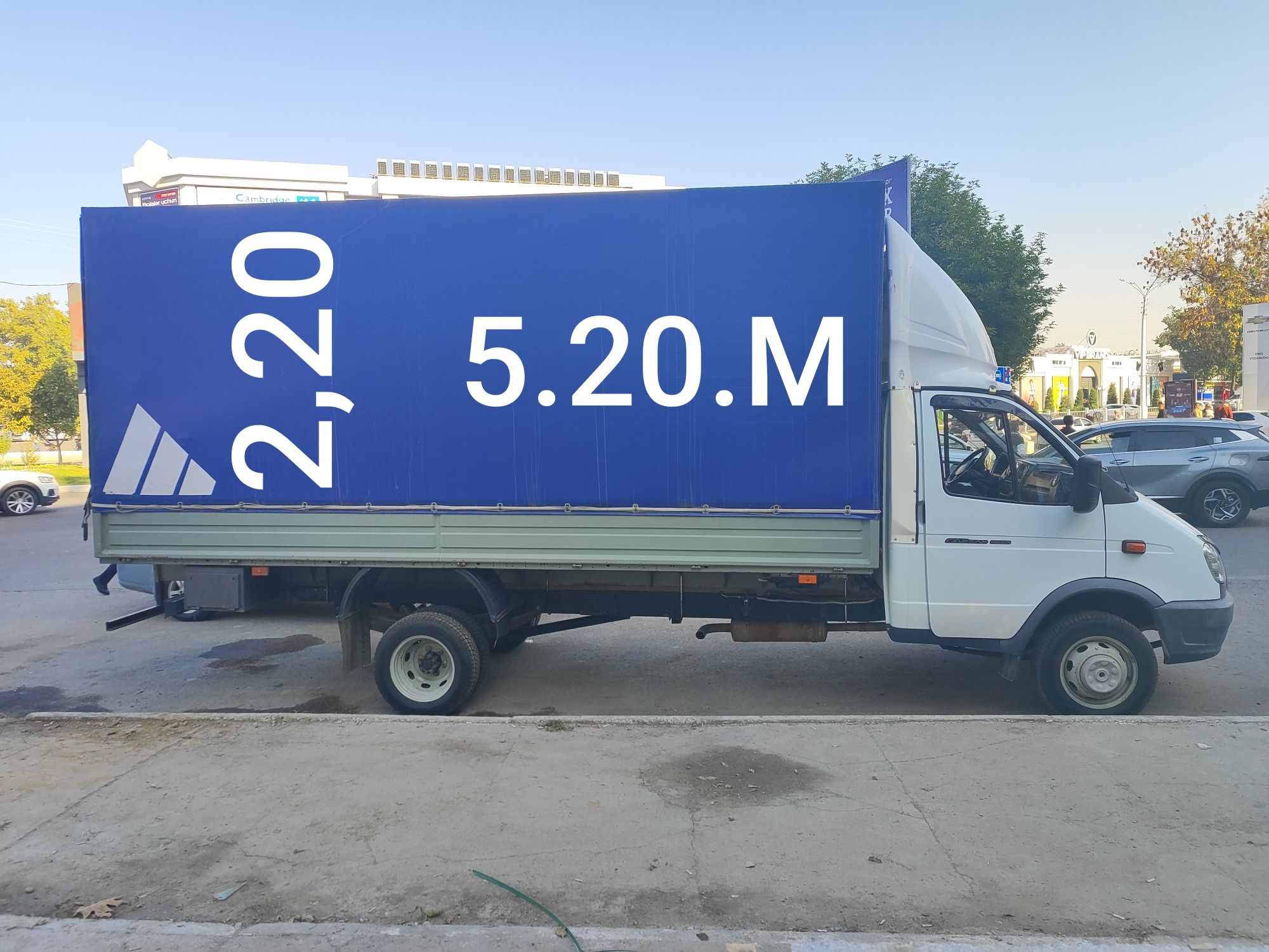 Yuk tashish xizmati 5 metr