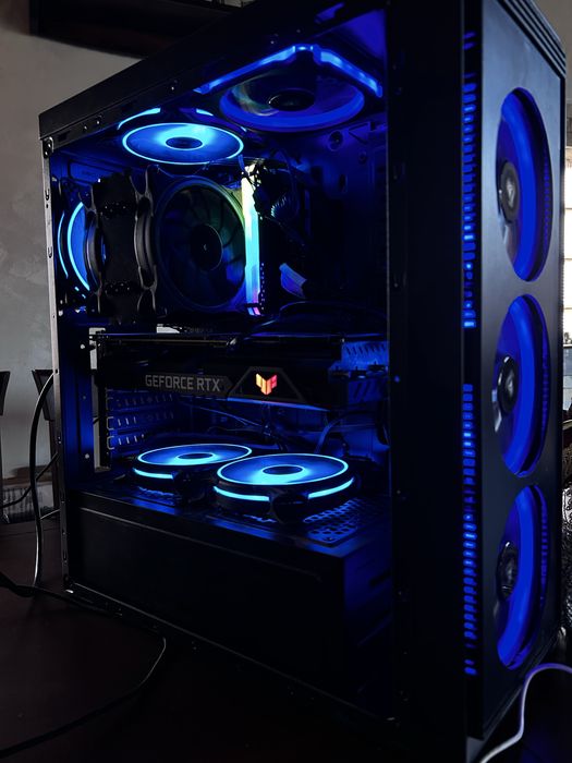Setup pc gaming 3060 12gb ,monitor Aoc