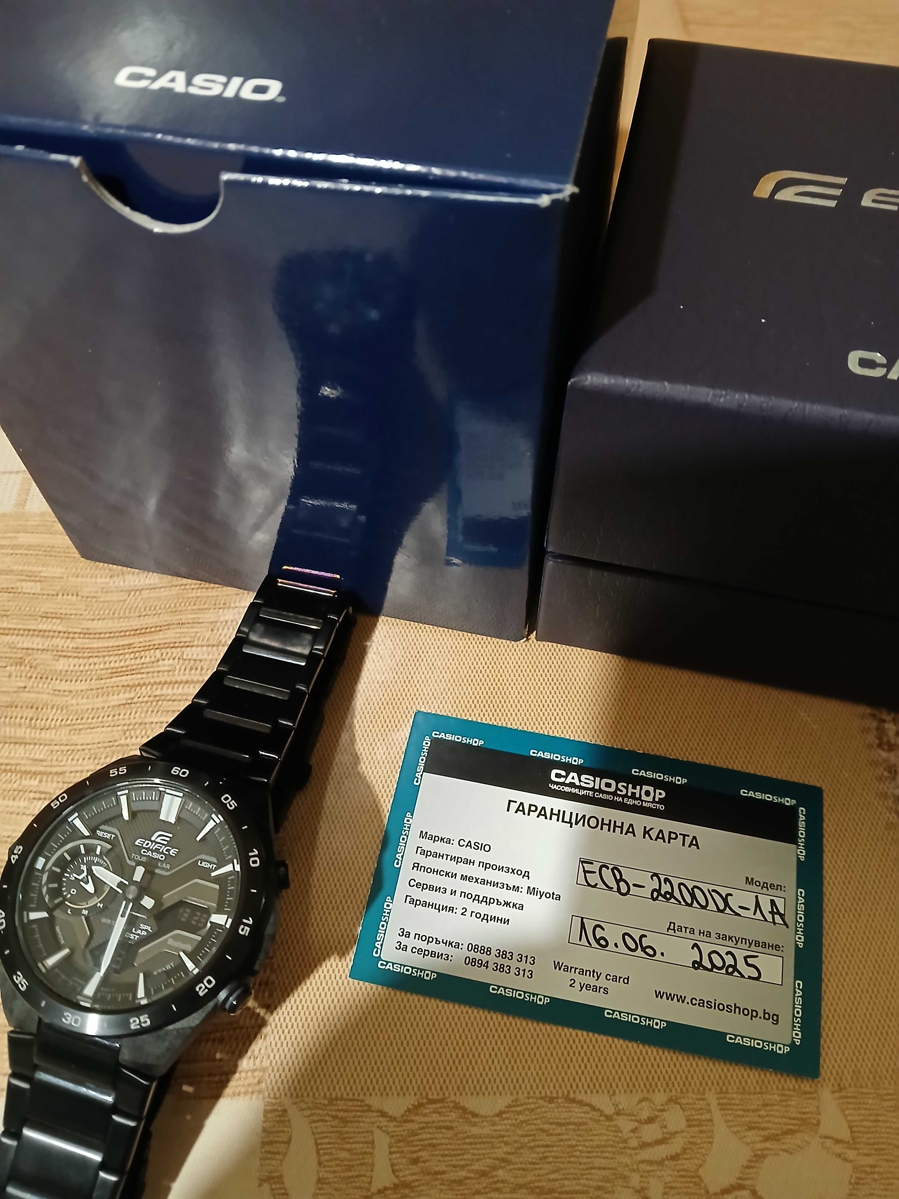 Часовник Casio Edifice solar Bluetooth