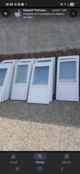 Ușa termopan,second-hand hand