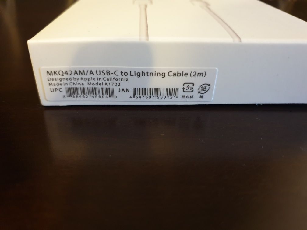 Incarcator Iphone, Cablu usb-c to lightning 2 metri ORIGINAL APPLE
