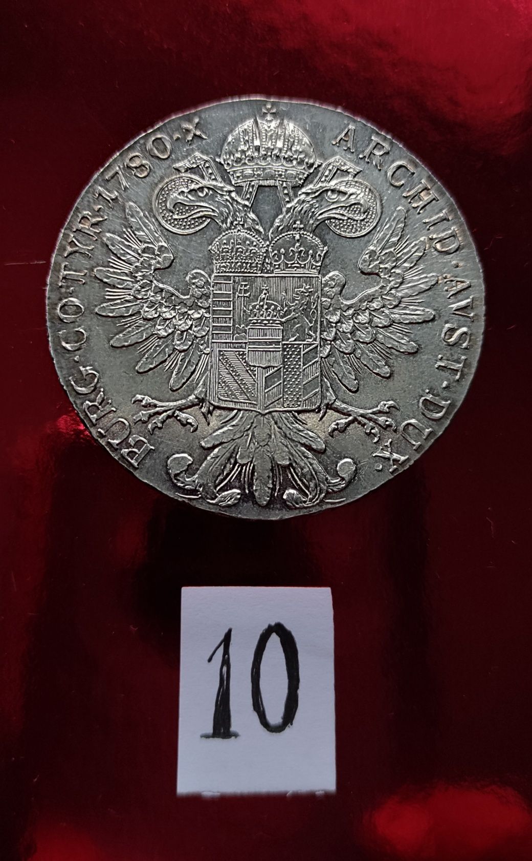 Сребърни монети:Талер Австрия, Мария Тереза - 1780